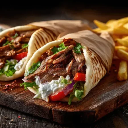 Traditional Gyro W/Fries