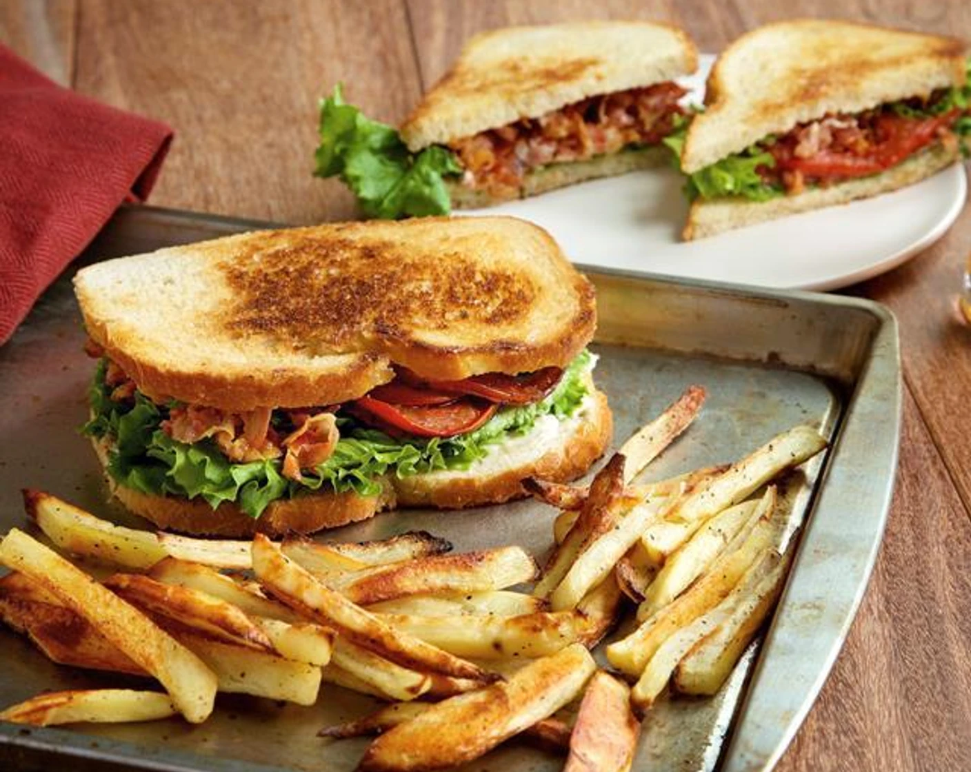 Sandwich With Fries